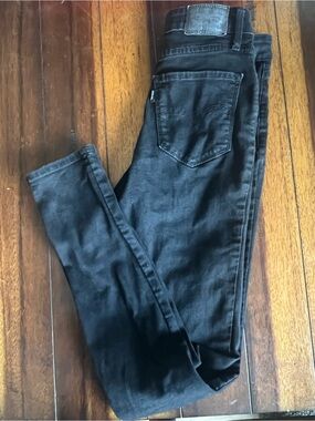 Levi's Black Super Skinny Jeans